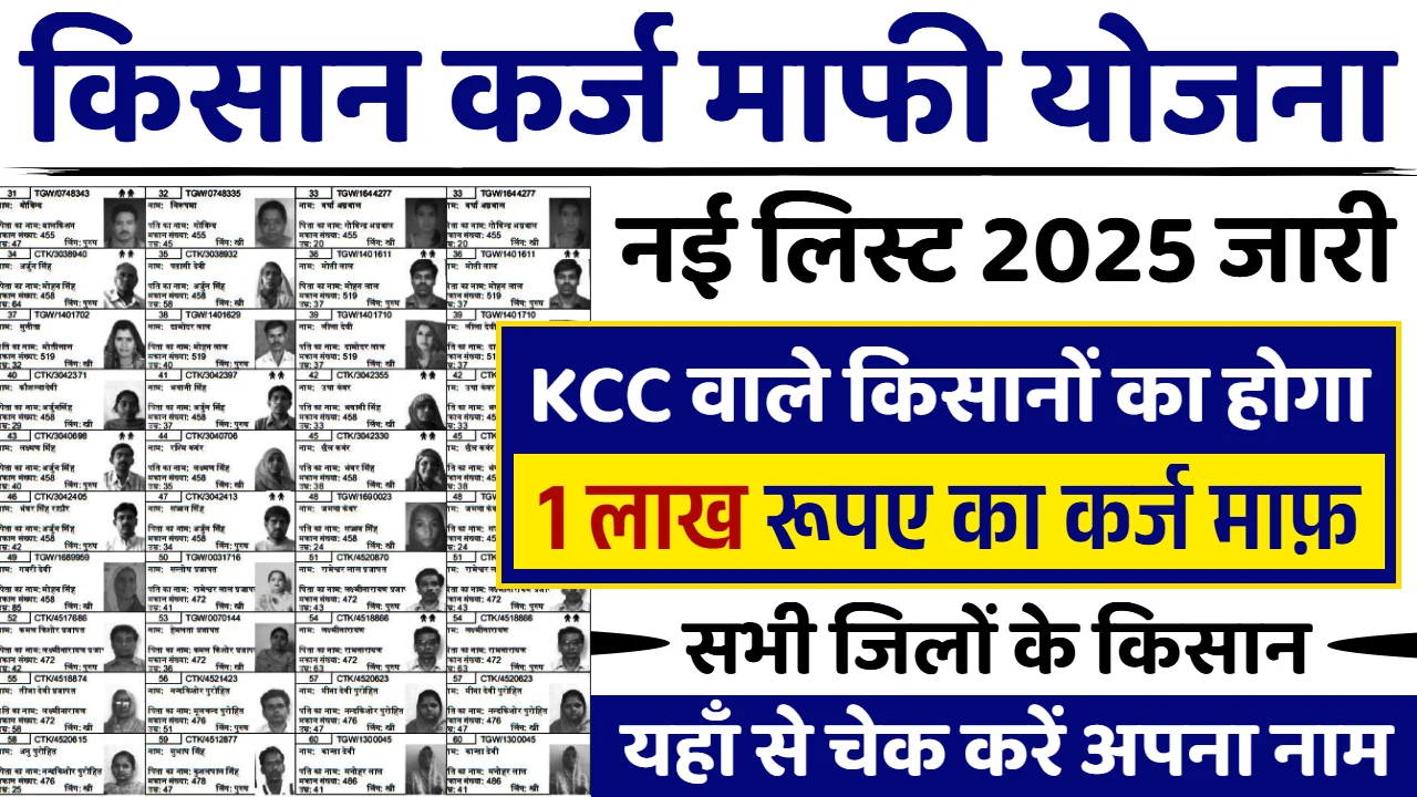 Kisan Karj Mafi List